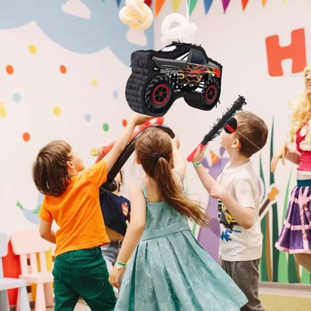 Monster Truck Piñata, Party Game Decorations